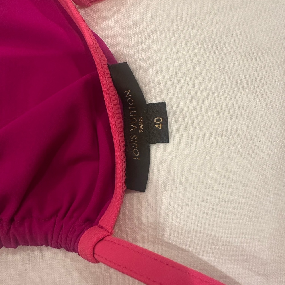 Louis Vuitton Fuchsia and Coral Bikini - Picture 2 of 4